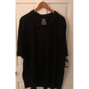 NWT Women's Plus Size Faded Glory Black Top 5X 30/32